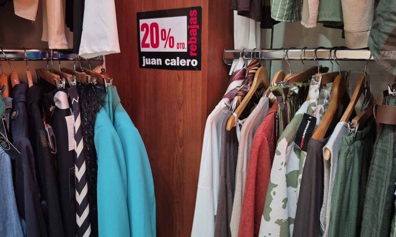 Rebajas de Verano en Juan Calero Modas